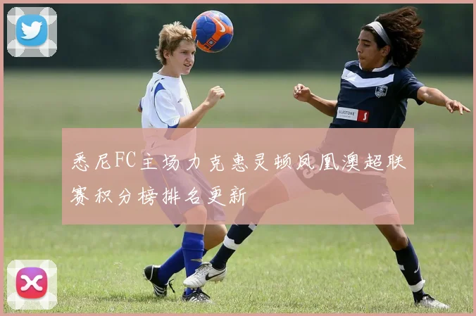 悉尼FC主场力克惠灵顿凤凰澳超联赛积分榜排名更新